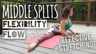 30 Minutes to MIDDLE SPLITS Flexibility Flow [upl. by Errol]