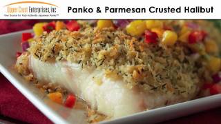 Panko amp Parmesan Crusted Halibut [upl. by Weig]