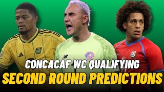 Concacaf World cup Qualifying Predictions Second Round [upl. by Adleremse]