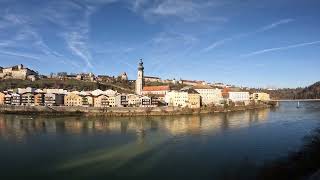 Burghausen  Bayern  Aussicht auf die Burg [upl. by Esinal]