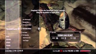 Skyrim Civil War Quest Imperial Reunification Of Skyrim  A False Front [upl. by Mosira]