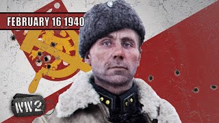 025  Finland’s Desperate Fight  WW2  February 16 1940 [upl. by Tehcac]