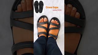 Crocs ka sasta version 🤭 Monsoon footwear under 400‼️ shortsvideo trendyfootwear meeshofinds [upl. by Obala]