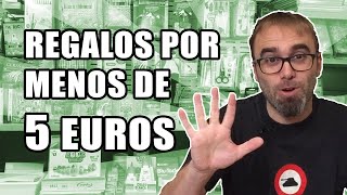 REGALOS POR MENOS DE CINCO EUROS [upl. by Eppilihp]