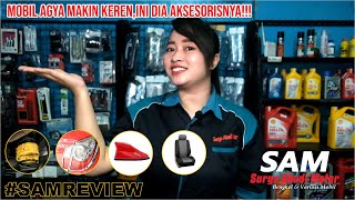 MOBIL AGYA JADI KERENINI DIA AKSESORISNYA SAMREVIEW [upl. by Attenev370]