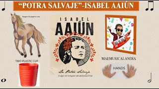 MUSICOGRAMA POTRA SALVAJE ISABEL AAIÚN [upl. by Elon]