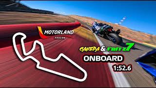 Motorland Aragon Canepa onboard  Yamaha R1 Endurance 2023 [upl. by Trever176]