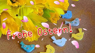 🐰Frohe Ostern💐🐤 Ich wünsche Dir ein schönes gesegnetes Osterfest🌷🌷🌷 Herzliche Grüße zu Ostern💖 [upl. by Nelrac]