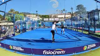 Padel Opens Sanremo 10k Capitani Tamame vs DeGlee Malek Parte2 [upl. by Gnehc]