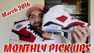 Monthly Pick Ups 10 FIRE Sneakers Jordans  Kyrie  MORE [upl. by How]