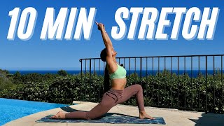 Ces 10 MIN pour prendre soin de soi  étirements stretch doux sans matériel routine matinale 🧘🏻‍♀️ [upl. by Anirda]