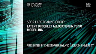 Latent Dirichlet allocation in topic modelling [upl. by Irret471]