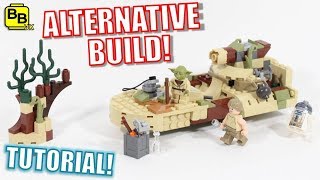 LEGO STAR WARS 75208 ALTERNATIVE BUILD AQUASPEEDER [upl. by Nyrak]