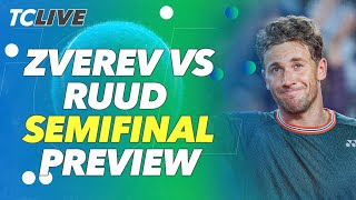 Alexander Zverev vs Casper Ruud Semifinal Preview  2024 Roland Garros [upl. by Ecad]