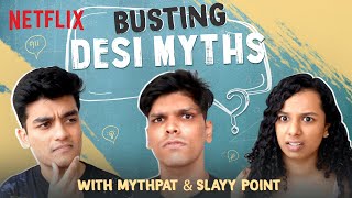 Mythpat amp SlayyPointOfficial Bust Myths About India  Independence Day Special  Netflix India [upl. by Spevek58]