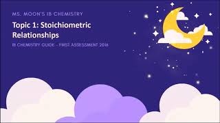 IB Chemistry  Topic 11 Introduction to the particulate nature of matter and chemical change Part 1 [upl. by Pickett]