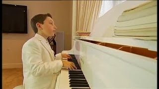 UK  PIANO PRODIGY Piano prodigy aged 9 releases album [upl. by Eissel]