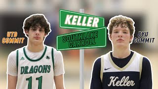 Southlake Carroll vs Keller Brooks Bahr Is An Absolute KILLER [upl. by Silin]