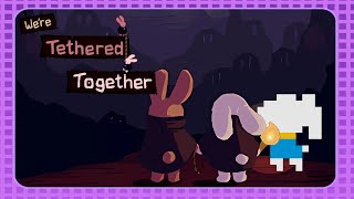 【Were Tethered Together】ホラーゲーム？２人のウサギの脱出劇 [upl. by Enerod]