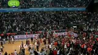 CSKAOLYMPIAKOS 6162 Τα τελευταία λεπτά Euroleague Final 2012 [upl. by Kapoor]