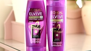 LOreal Elvive Keratin Straight Shampoo amp Conditioner [upl. by Ameen]