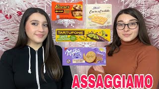 ASSAGGIAMO LE NOVITÀ AL SUPERMERCATO  TARTUFONE AL PISTACCHIO MILKA REESE’S 🍫🍋  food  GA [upl. by Eiralc]