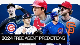 2024 MLB Free Agent Predictions [upl. by Maria89]