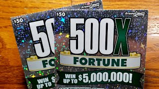 ARIZONA LOTTERY 500X FORTUNE [upl. by Maddi]