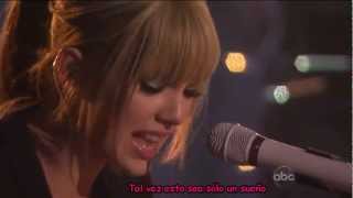 Taylor Swift  Back To December Subtitulado En Español [upl. by Keefe422]