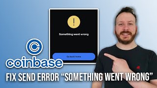 Coinbase Wallet Send Error Something Went Wrong iPhone Fix [upl. by Vivica]