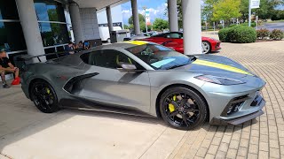 2022 Corvette Color amp C8R Edition Walkaround at the National Corvette Museum [upl. by Ilyssa]