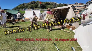 Medieval Festival Overview Newcastle Australia – 31 August 2024  澳洲的中世紀節日一覽 [upl. by Draillih]