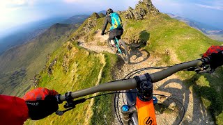 What are we getting into  Mountain Biking Snowdon [upl. by Ocnarf564]