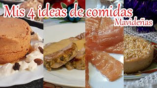 Mis 4 recetas de Navidad [upl. by Vergil]