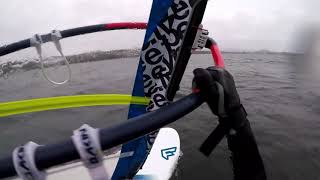 Windsurf freeride  Fanatic Gecko  North sails Etype 62 [upl. by Aitnom]