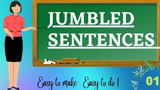 JUMBLED SENTENCES  PART  1  CLASSES 6th amp 7th [upl. by Hekker]