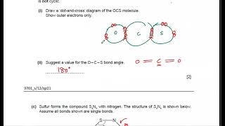 Chemical Bonding Past Papers  Shapes  Intermolecular Forces  Sigma and Pi Bonds [upl. by Adiasteb975]