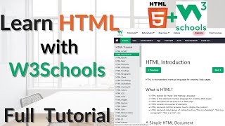 W3Schools HTML Tutorial  HTML Full Course  Learn W3Schools HTML for beginners in URDU [upl. by Anirrok974]