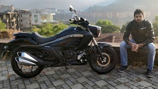 Suzuki Intruder 150 Review  Most Detailed  Faisal Khan [upl. by Kironde]