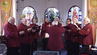 Gregoriaans koor Karolus Magnus in het openluchtmuseum de Locht [upl. by Vitia]