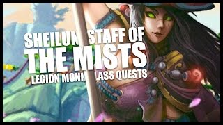 World of Warcraft Legion  Monk Quests  Part 3  Sheilun Staff of the Mists [upl. by Penoyer]