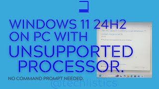 The Processor isnt Supported for this Version of Windows Solved Successfully [upl. by Hedelman]