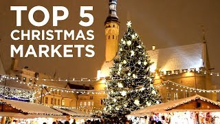 Top 5 Christmas Markets In The World  UNILAD Adventure [upl. by Gilliette]