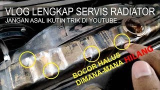 Servis Radiator Mobil Full Proses  Air Radiator Bocor Dimanamana Isuzu Panther Leak Radiator [upl. by Parry]