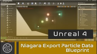 UE4  Niagara Export Particle Data to Blueprint  Collision [upl. by Eelsnia719]