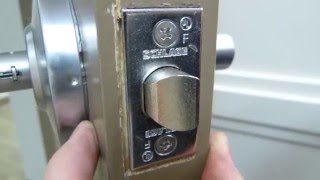 Lockset removal [upl. by Dorthea]