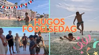 Hugo fyller 11 år på Franska rivieran Födelsedagsfirande vid havet 🇫🇷☀️ [upl. by Nicolis]