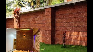 laterite stone cladding in detail [upl. by Atahs]