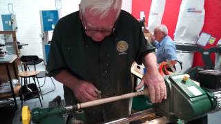 Turning a Scottish Stirring Stick [upl. by Edgardo300]