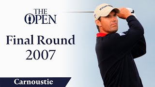 Padraig Harrington  Final Round in full  The Open at Carnoustie 2007 [upl. by Irme]